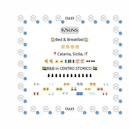 Ksuns Bed & Breakfast คาตาเนีย ภายนอก รูปภาพ